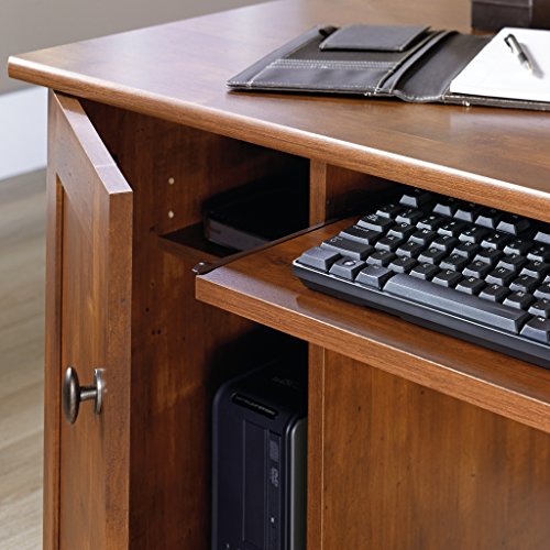 Select Engineered Wood Computer Desk in Brushed Maple