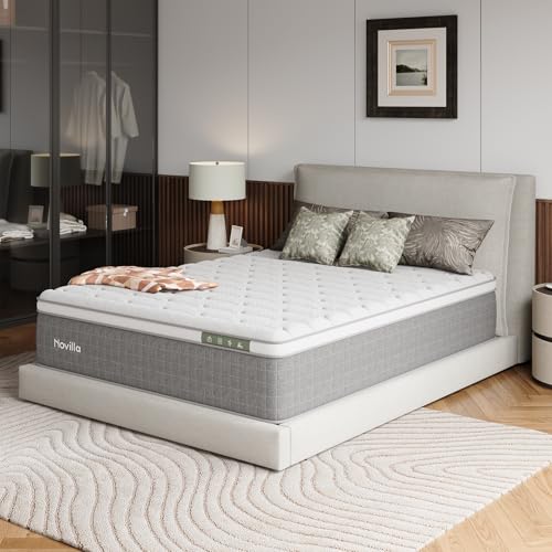 14 Inch King Mattress,King Size Gel Memory Foam Hybrid Mattress, view 3
