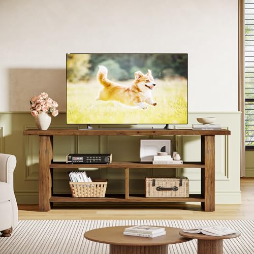Solid Wood TV Stand for TVs up to 75 Inch, view 6