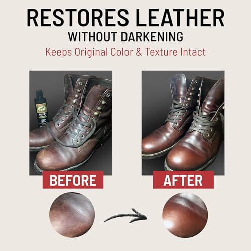 Bick 4 Leather Conditioner and Leather Cleaner 16 oz - Will Not Darken Leather - Safe For All Leather Apparel, Furniture, Jackets, Shoes, Auto Interiors, Bags & All Other Leather Accessories