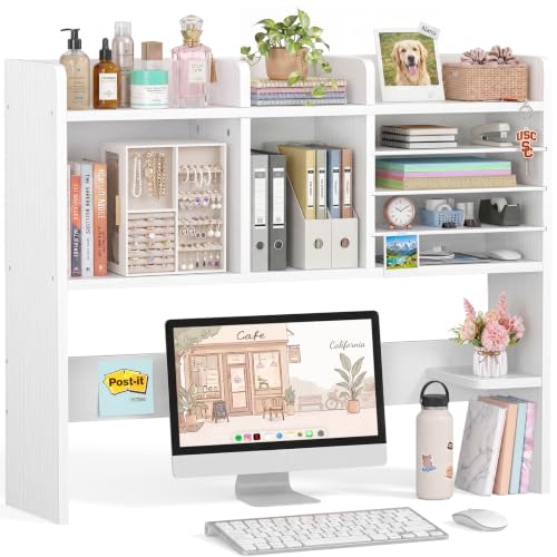 NUTIKAS Desktop Bookshelf for Computer Desk, view 2