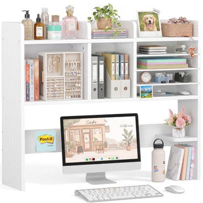 NUTIKAS Desktop Bookshelf for Computer Desk, view 2