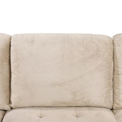 123" Oversized Sectional Sofa with Storage Chaise, U Shaped Sectional Couch for Large Space Dorm Apartment.