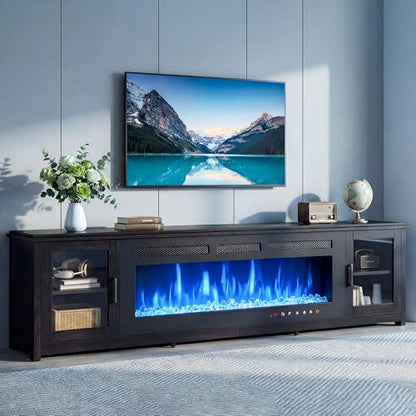90" Fireplace TV Stand, view 2