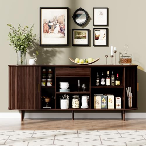 71" Sideboard Buffet Cabinet with Storage, view 4