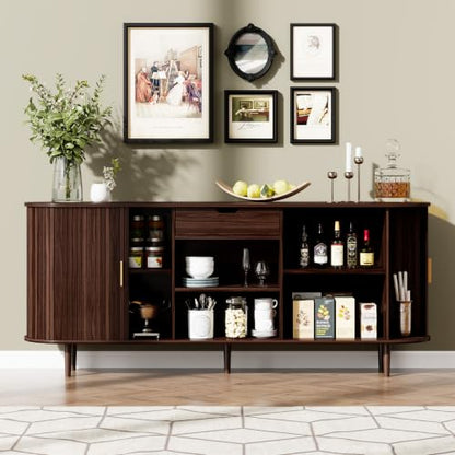 71" Sideboard Buffet Cabinet with Storage, view 4