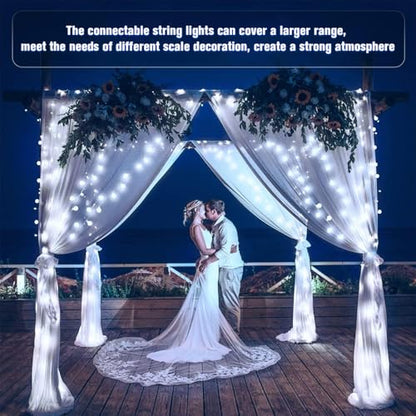 100ft Globe String Lights Indoor Outdoor Waterproof, view 7
