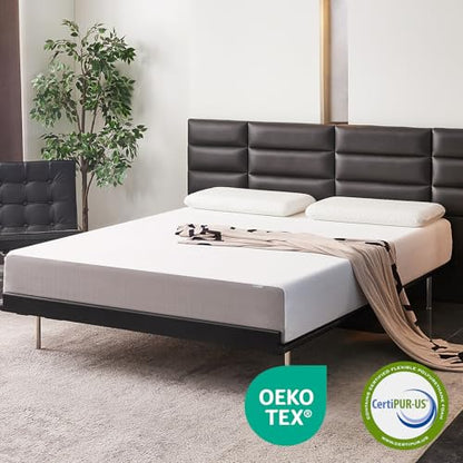 Breathable Memory Foam Mattress, Soft Plush Feel, 10 Inch, King, P22MD-10K, view 4