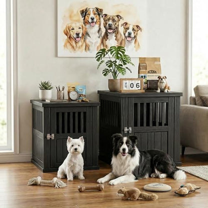 32 Inch Small Dog Crate Furniture, Indoor Dog Kennel, Puppy Pet House, view 7