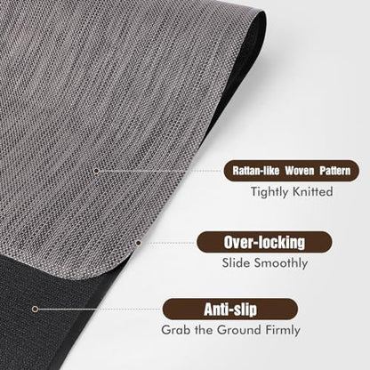 Office Chair Mat for Hardwood Floors, Anti-Slip PVC, 36 x 48 Inch, view 4