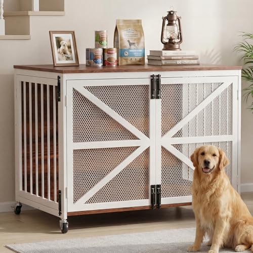 39" Dog Crate Furniture for Small Medium Breed, view 2