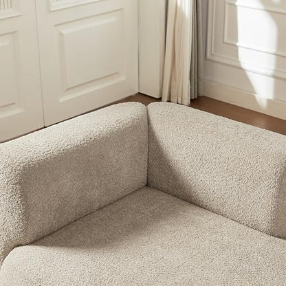 Modern Chaise Lounge Chair Indoor Cloud Chaise Lounge Sofa Small Chaise Couches, view 7