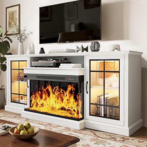 70'' Fireplace TV Stand, view 2