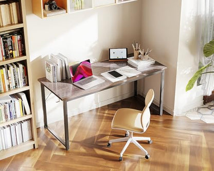 54 Inch Computer Desk for Home Office, Study Writing Table for Small Spaces, view 3