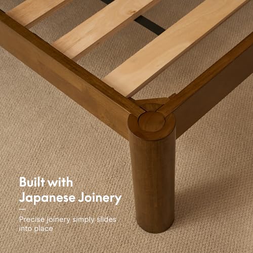 FLEXISPOT Hako G2 Japanese Joinery Bed Frame King, No-Tool Assembly, view 4