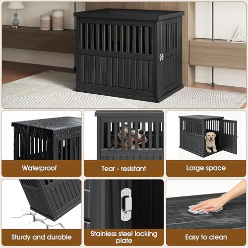 Dog House 40-Inch Dog Crate Furniture, Heavy Duty Dog Crate for Large Dog, view 4