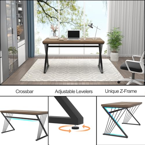 Computer Desk, Modern Home Office Desk, view 7