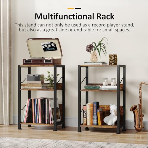 3 Tier Record Player Stand, view 6