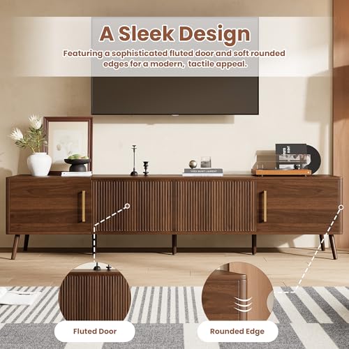 GDFStudio 78.7” TV Stand for 65–85 Inch TVs, view 7