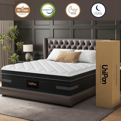Queen Mattress 14 Inch, Firm Hybrid Mattress in a Box Deep Sleep, view 7