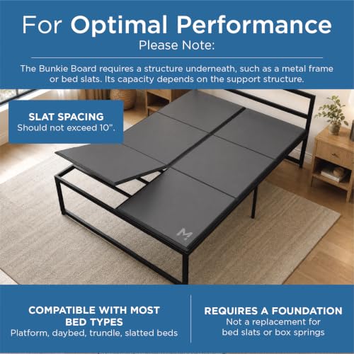 Heavy Duty Bunkie Board Queen Size (60x80) - Under Bed Support, view 6