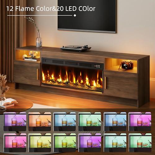 TV Stand with Fireplace, view 3