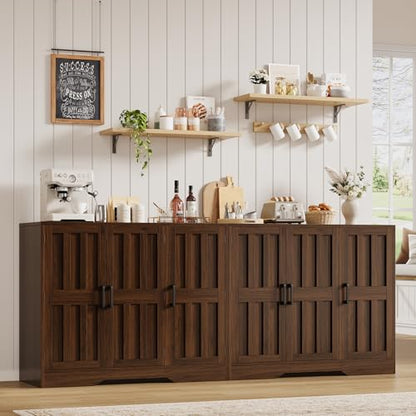 Modern Farmhouse Buffet Cabinet with Storage, view 2