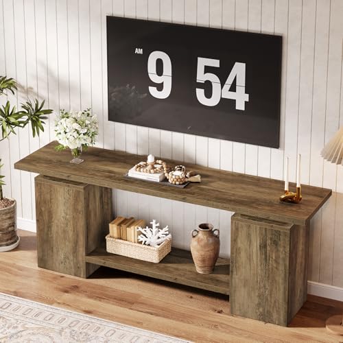 Tribesigns 63" Farmhouse TV Stand for TVs up to 65", view 6