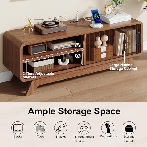46 inch Small TV Stand Entertainment Center for Living Room Bedroom, view 7