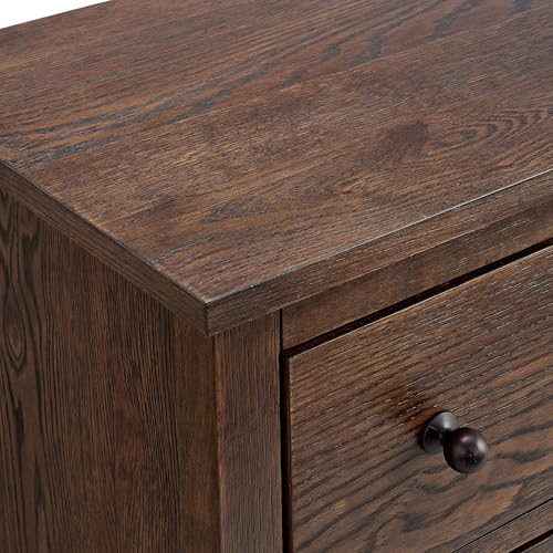 65" TV Entertainment Console, Buffet Cabinet, Cocoa Brown, view 7