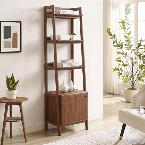21" Bookshelf Display Case in Walnut, view 3