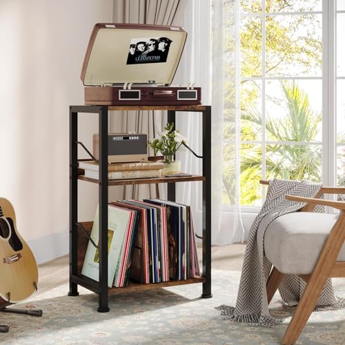 3 Tier Record Player Stand, view 3