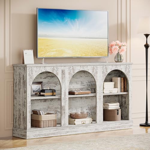 63-Inch Arched Tall TV Stand for 55/60/65 Inch TVs, view 6