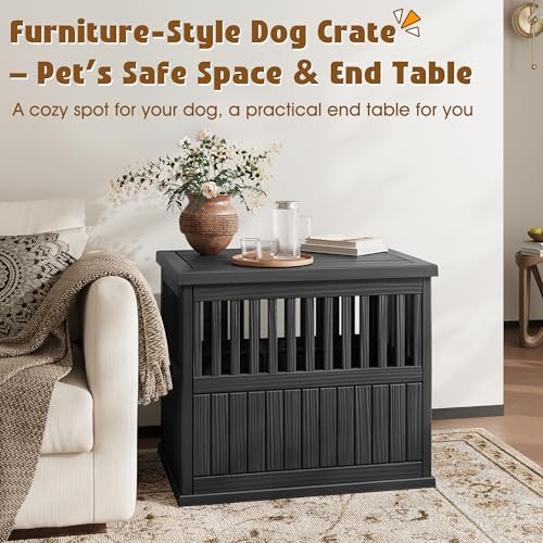 Dog House 30-Inch Dog Crate Furniture, Heavy Duty Dog Crate for Small Dog, view 4