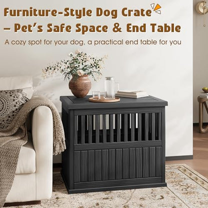 Dog House 30-Inch Dog Crate Furniture, Heavy Duty Dog Crate for Small Dog, view 4