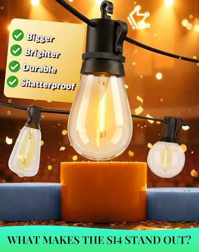 Outdoor String Lights LED Patio-Light, view 3