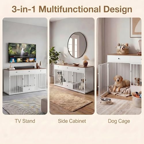 Double Dog Crate Furniture, view 8