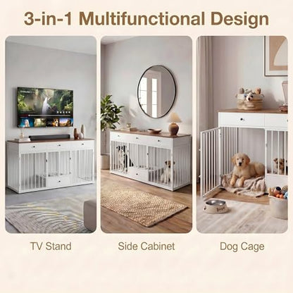 Double Dog Crate Furniture, view 8
