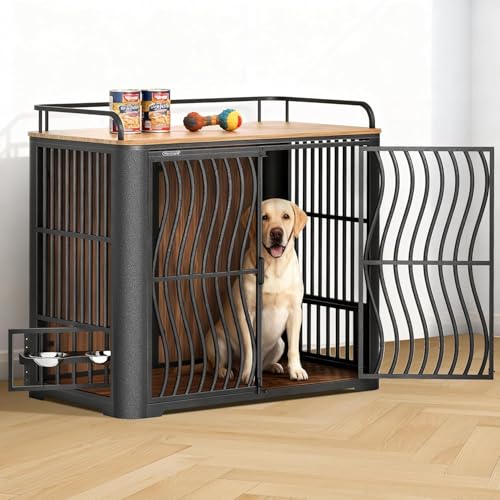 48-Inch Dog Crate Furniture for Large Dogs, view 2