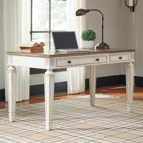 Signature Design by Ashley Realyn Lift Top Standing Desk, 60 in, Two-Tone, view 3