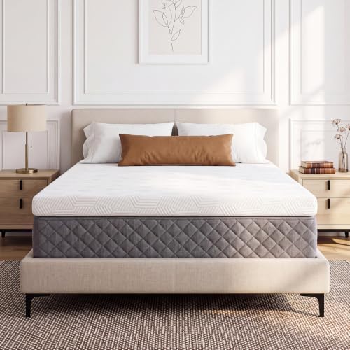3 Inch King Gel Memory Foam Mattress, Cooling Pressure Relief Mattress, view 3