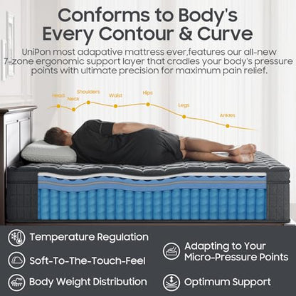 Medium Firm Mattress Queen 14 inch, view 4