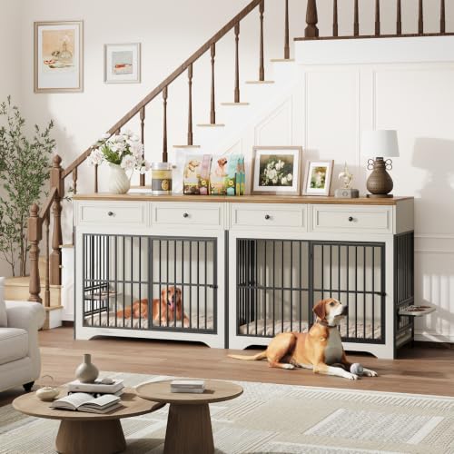 42" Modern Dog Crate Furniture, view 6