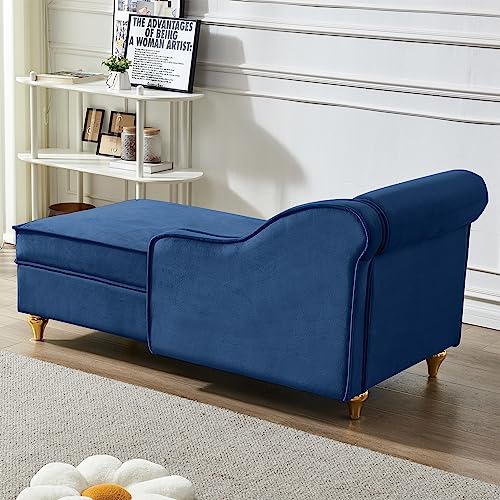 GDFStudio Upholstered Chaise Lounge Chair Indoor with Storage, view 7