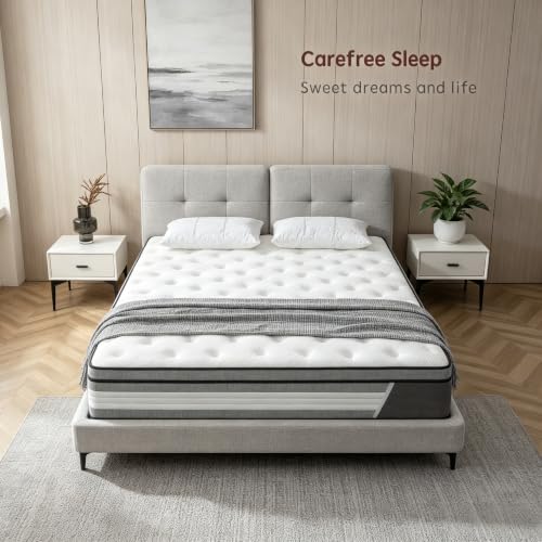 King Size Mattress, 12 Inch King Mattress in a Box, view 3
