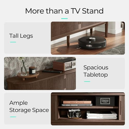 58" Fluted TV Stand for TVs up to 65 Inch, view 8
