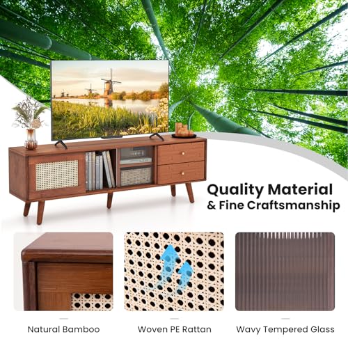 Mid Century Modern TV Stand for TVs up to 65", view 8