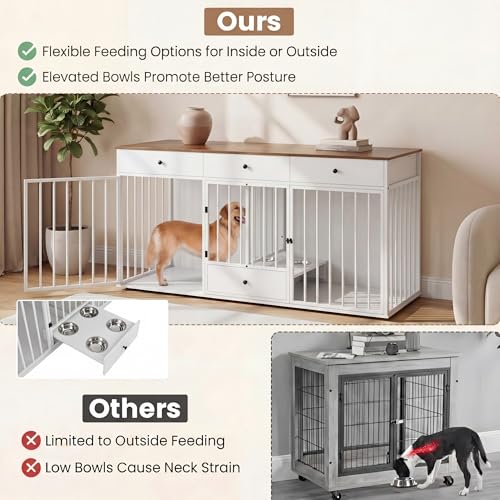 Double Dog Crate Furniture, view 6