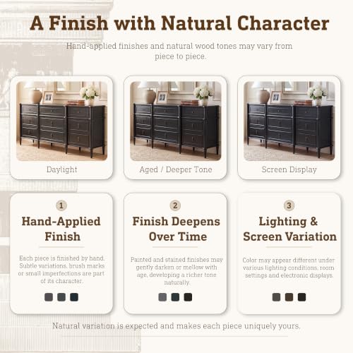 63" 9-Drawer Dresser with Power Outlet, view 4