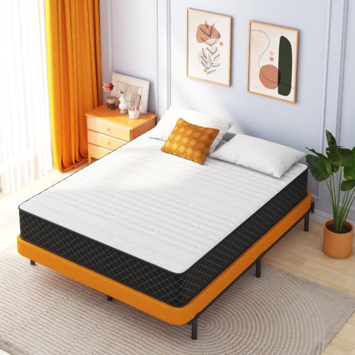 Double Mattress, 12 Inch Full Size Hybrid Mattresses, Full Bed Matress in a Box, view 7